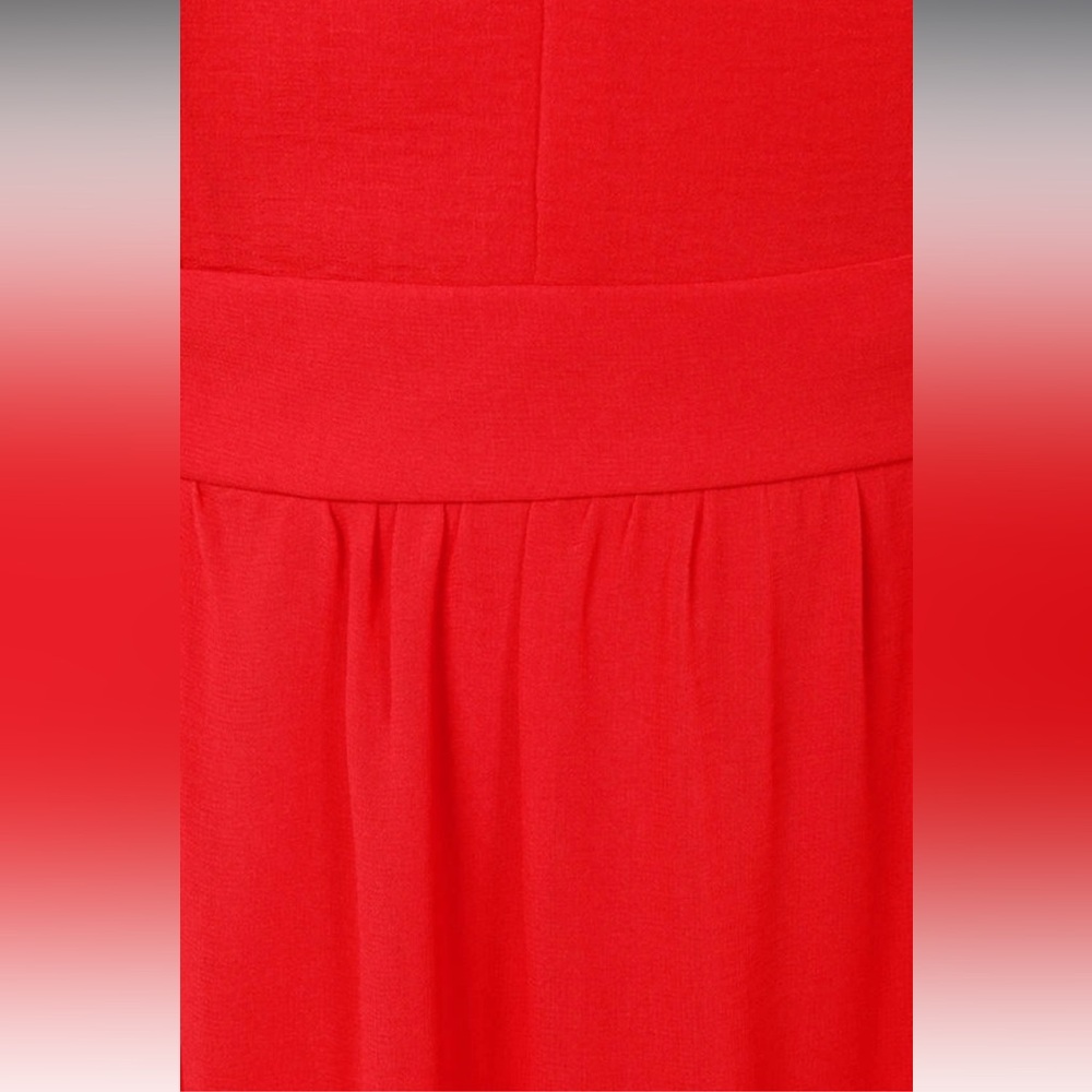 Rooftop Garden Backless Red Dress View 5